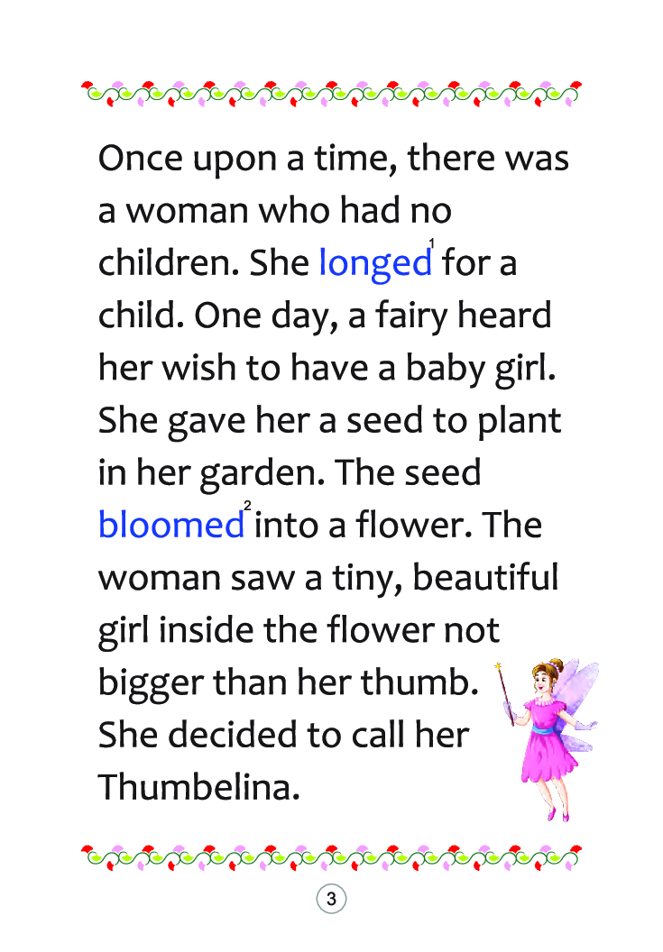 Thumbelina For Class IV - Page 5