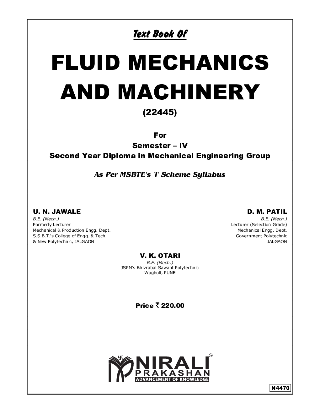 Fluid Mechanics & Machinery - Page 2