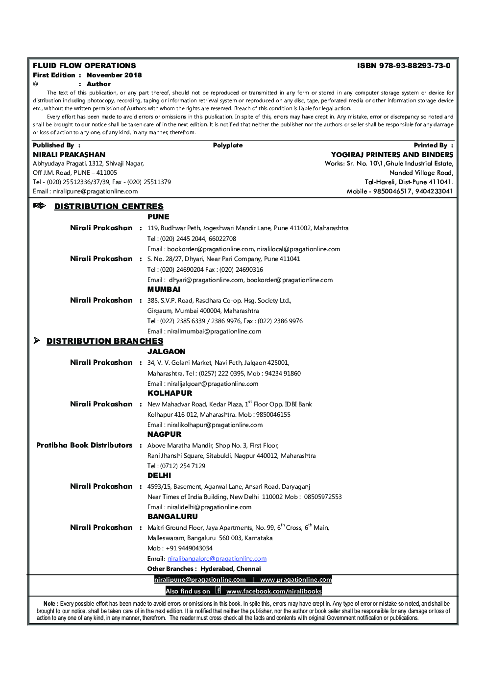 Fluid Flow Operations - Page 3