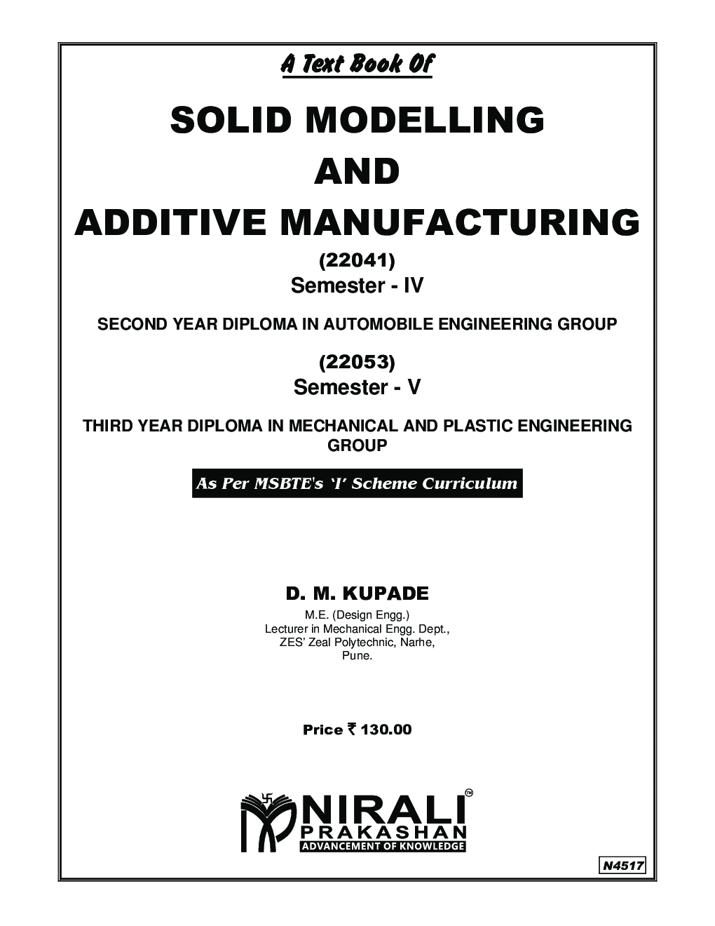 Solid Modelling And Additive Manufacturing - Page 2