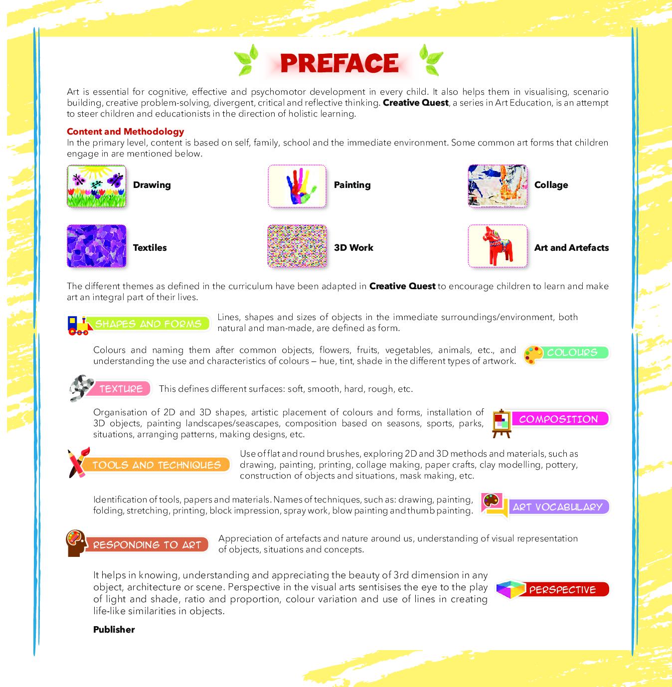 ICSE Art Education Creative Quest For Class - II - Page 4