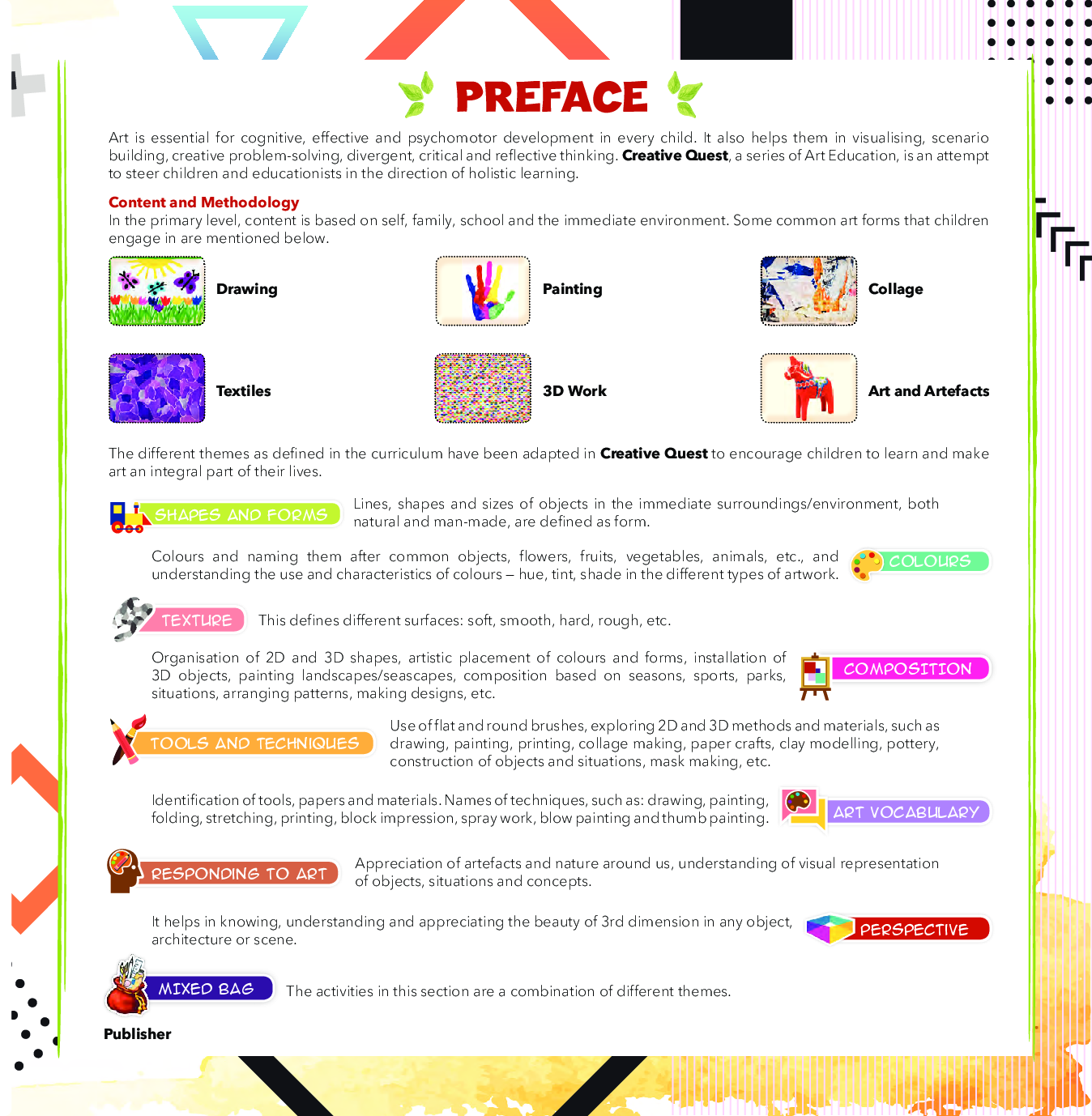 ICSE Art Education Creative Quest For Class - III - Page 4