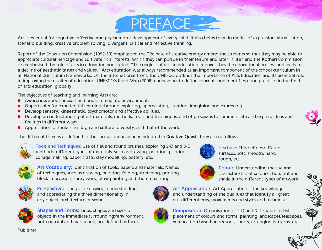 ICSE Art Education Creative Quest For Class - VI - Page 4