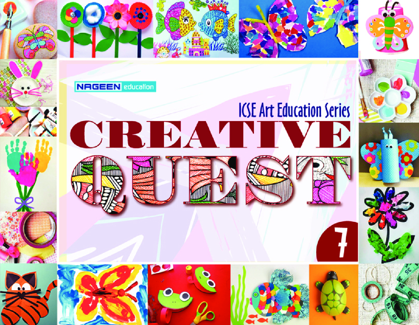 ICSE Art Education Creative Quest For Class - VII - Page 1