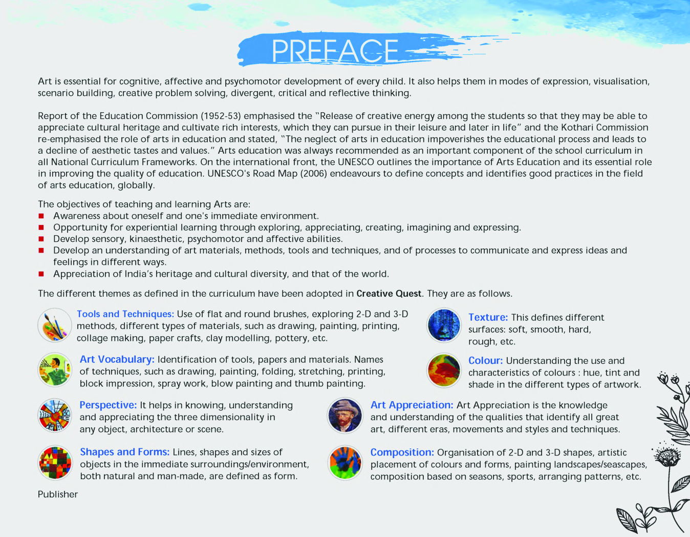 ICSE Art Education Creative Quest For Class - VII - Page 4