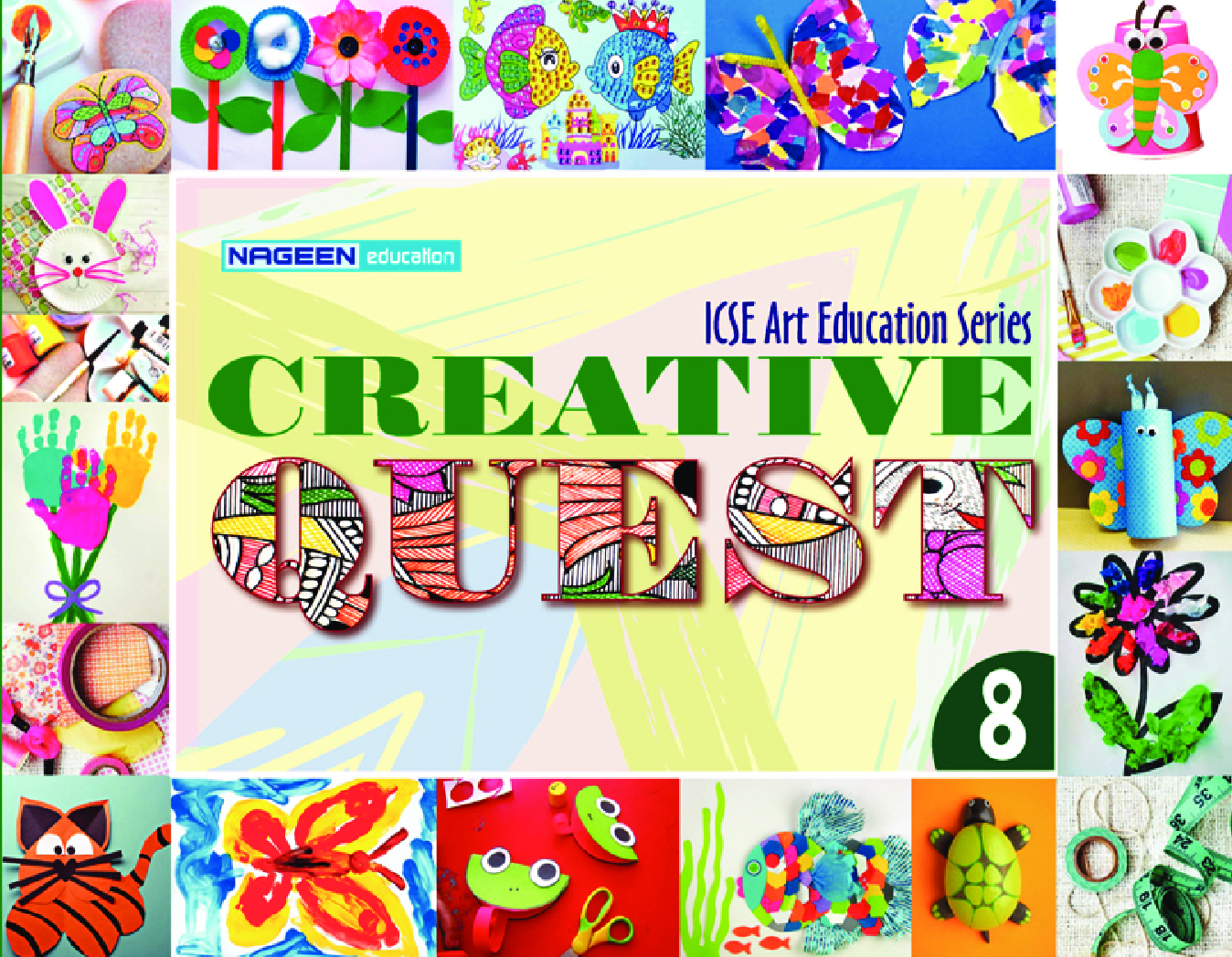 ICSE Art Education Creative Quest For Class - VIII - Page 1