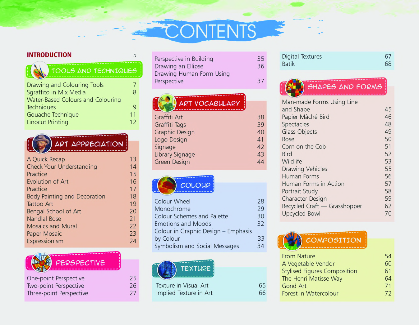 ICSE Art Education Creative Quest For Class - VIII - Page 5