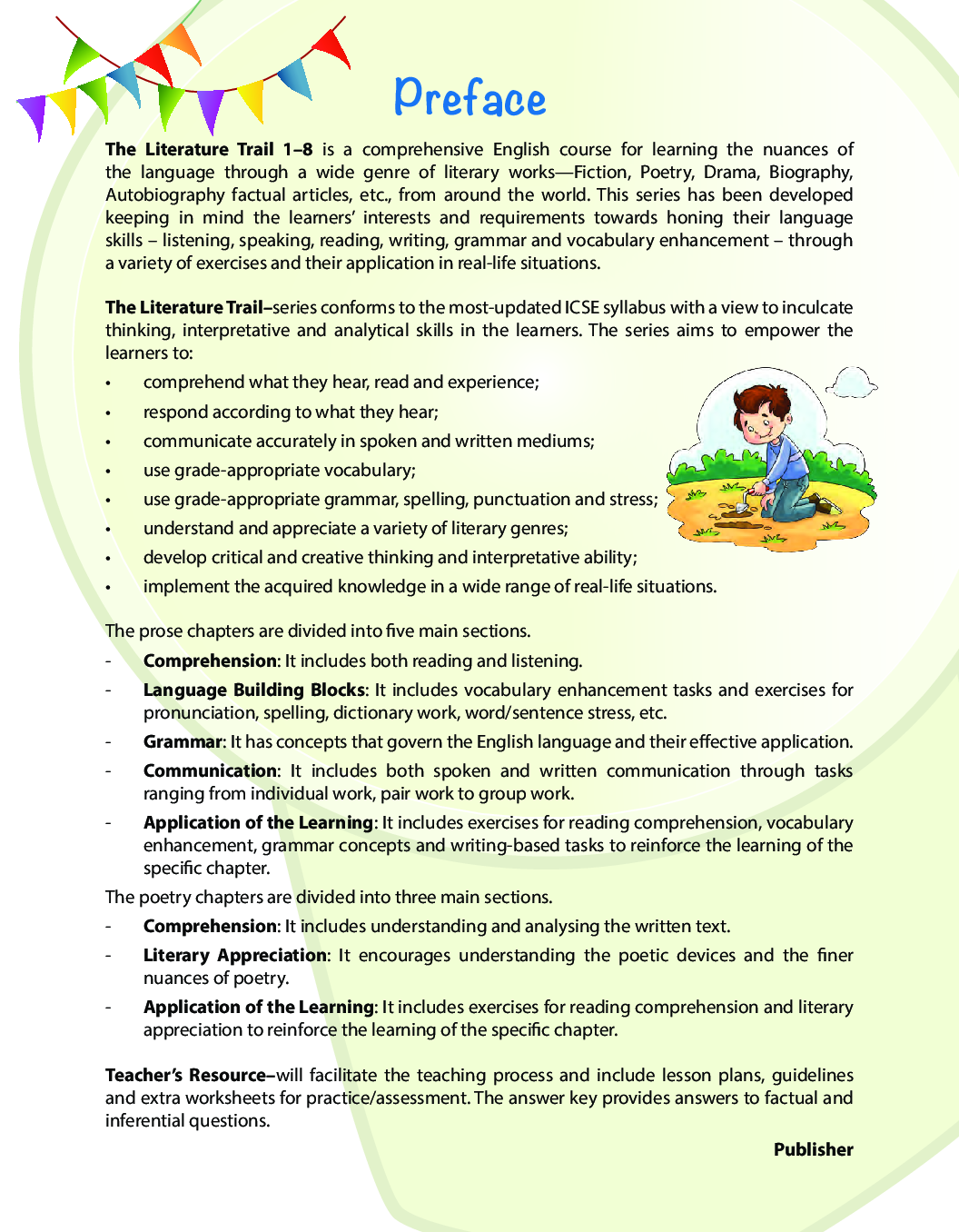 ICSE The Literature Trail For Class - II - Page 4
