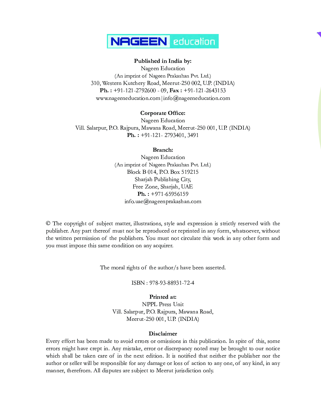 ICSE The Literature Trail For Class - IV - Page 3