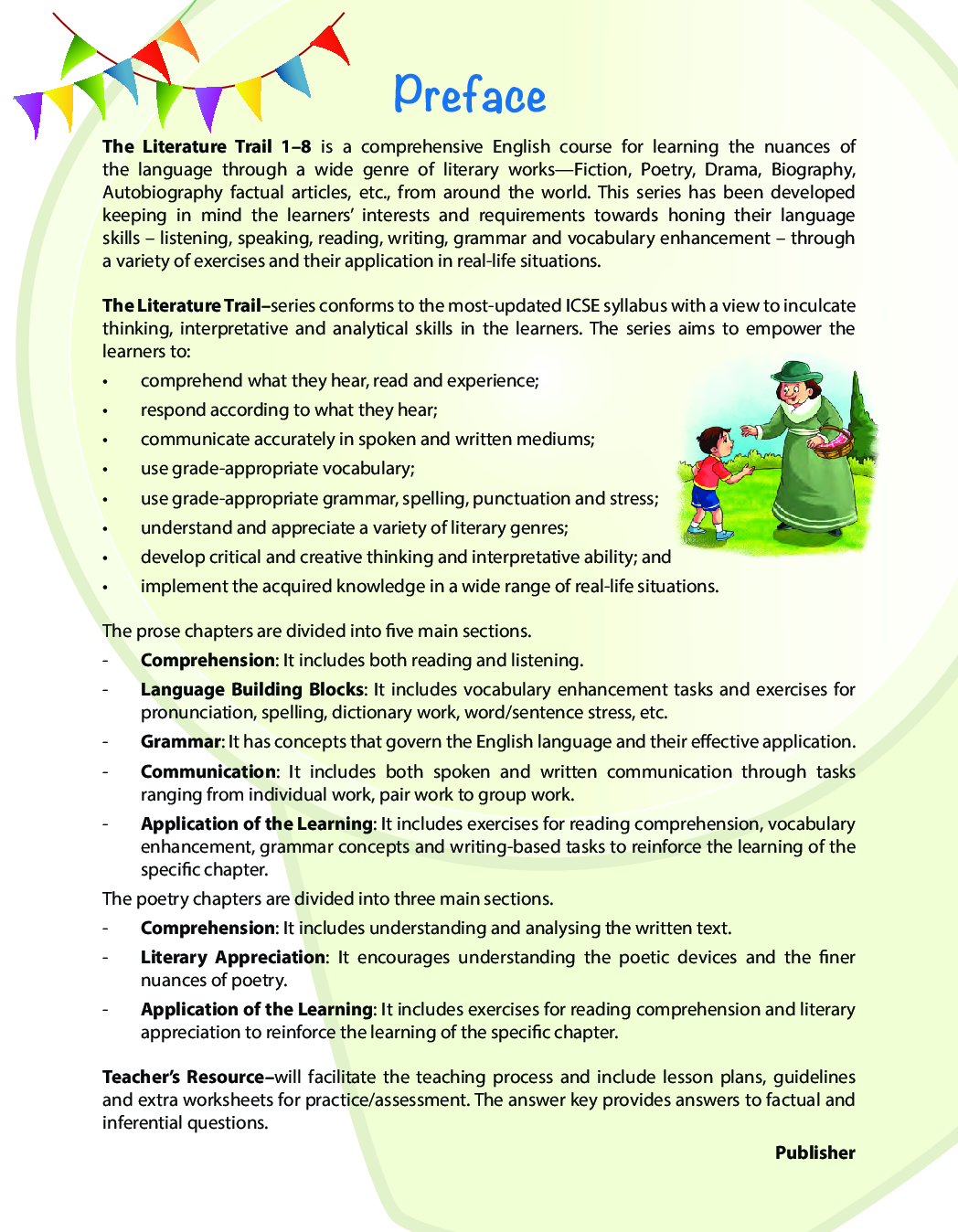 ICSE The Literature Trail For Class - IV - Page 4