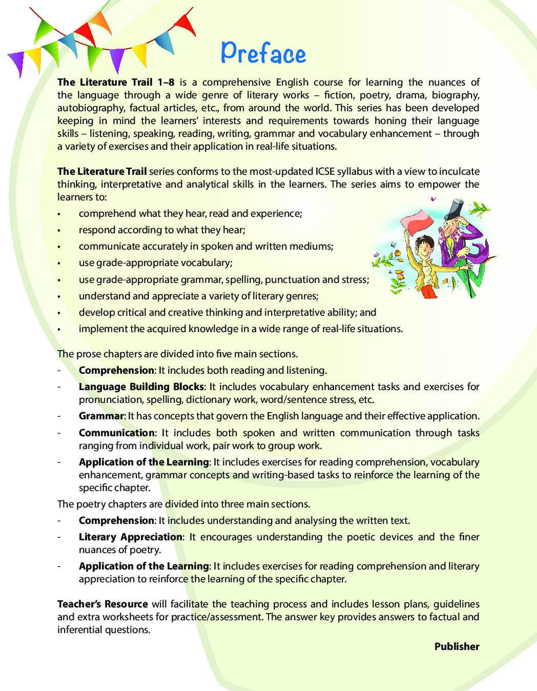 ICSE The Literature Trail For Class - VI - Page 4