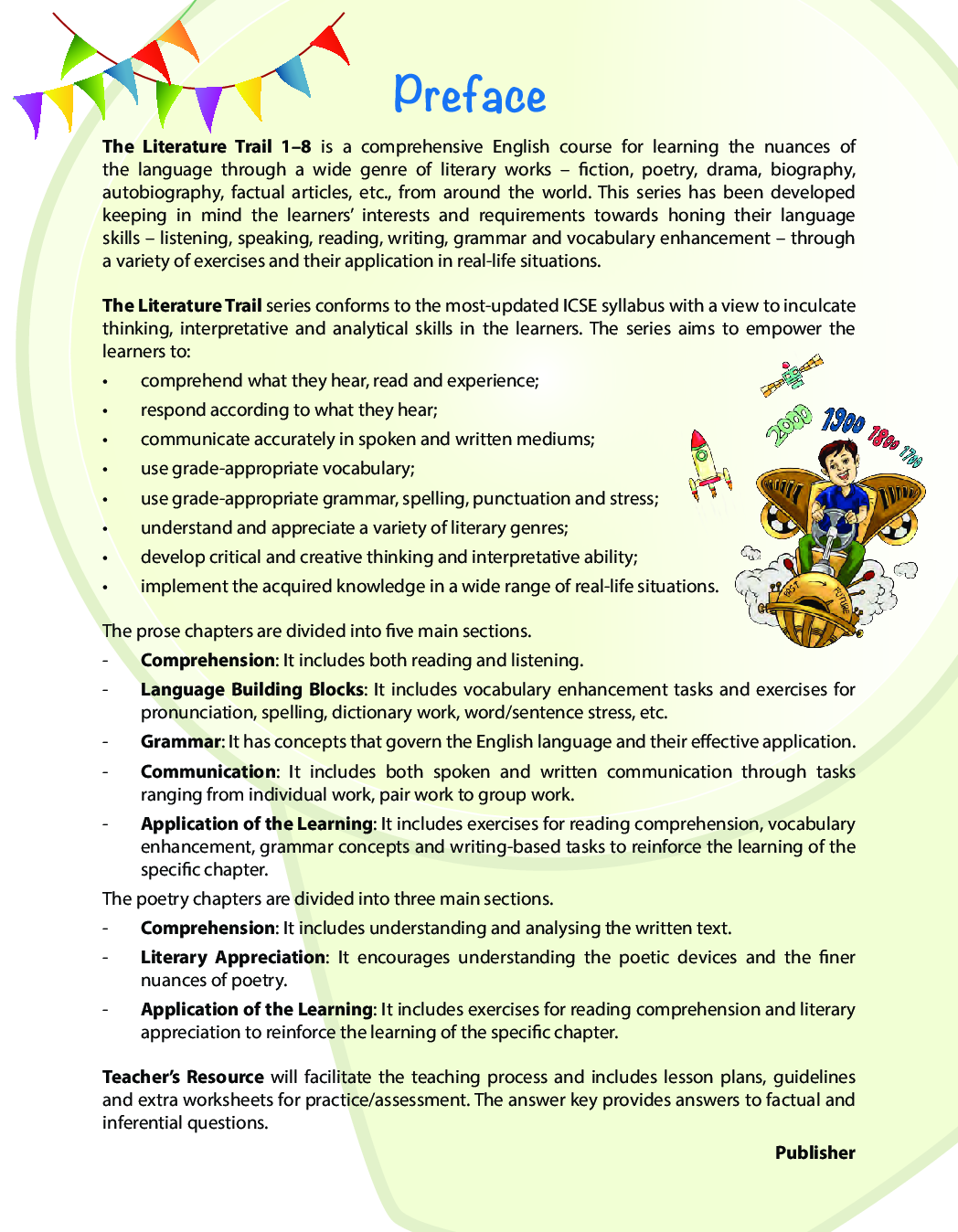 ICSE The Literature Trail For Class - VII - Page 4