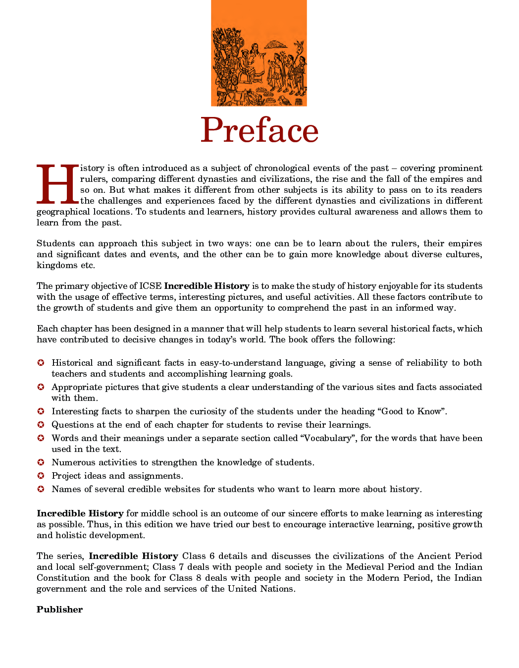 ICSE Incredible History And Civics For Class - VI - Page 4