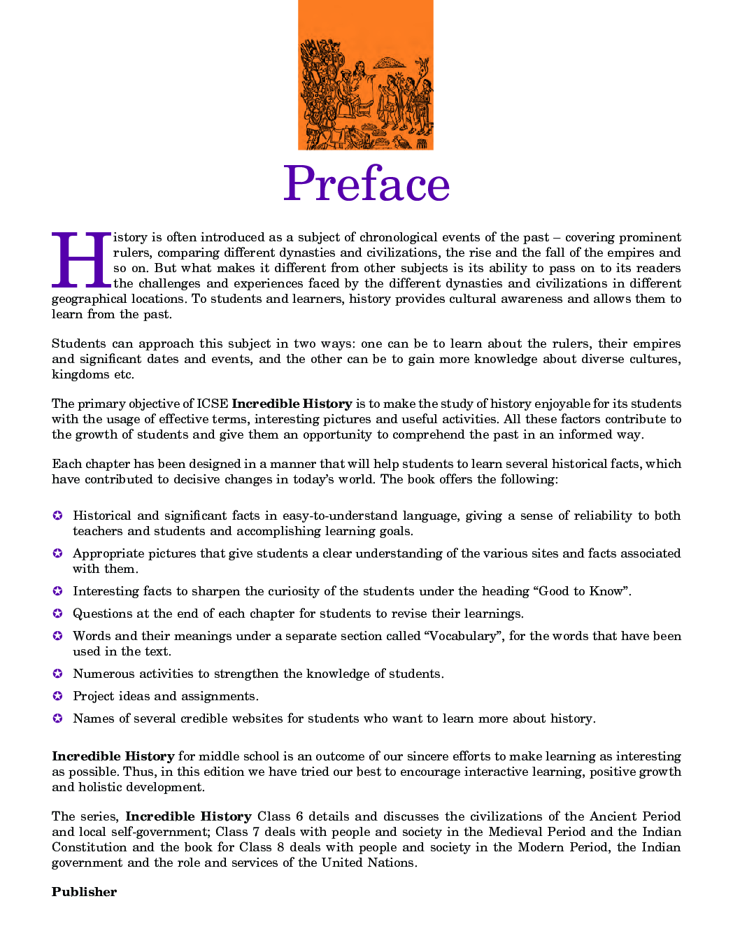 ICSE Incredible History And Civics For Class - VII - Page 4