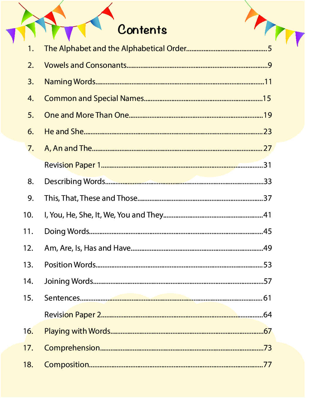 The Grammar Trail For Class - I - Page 5