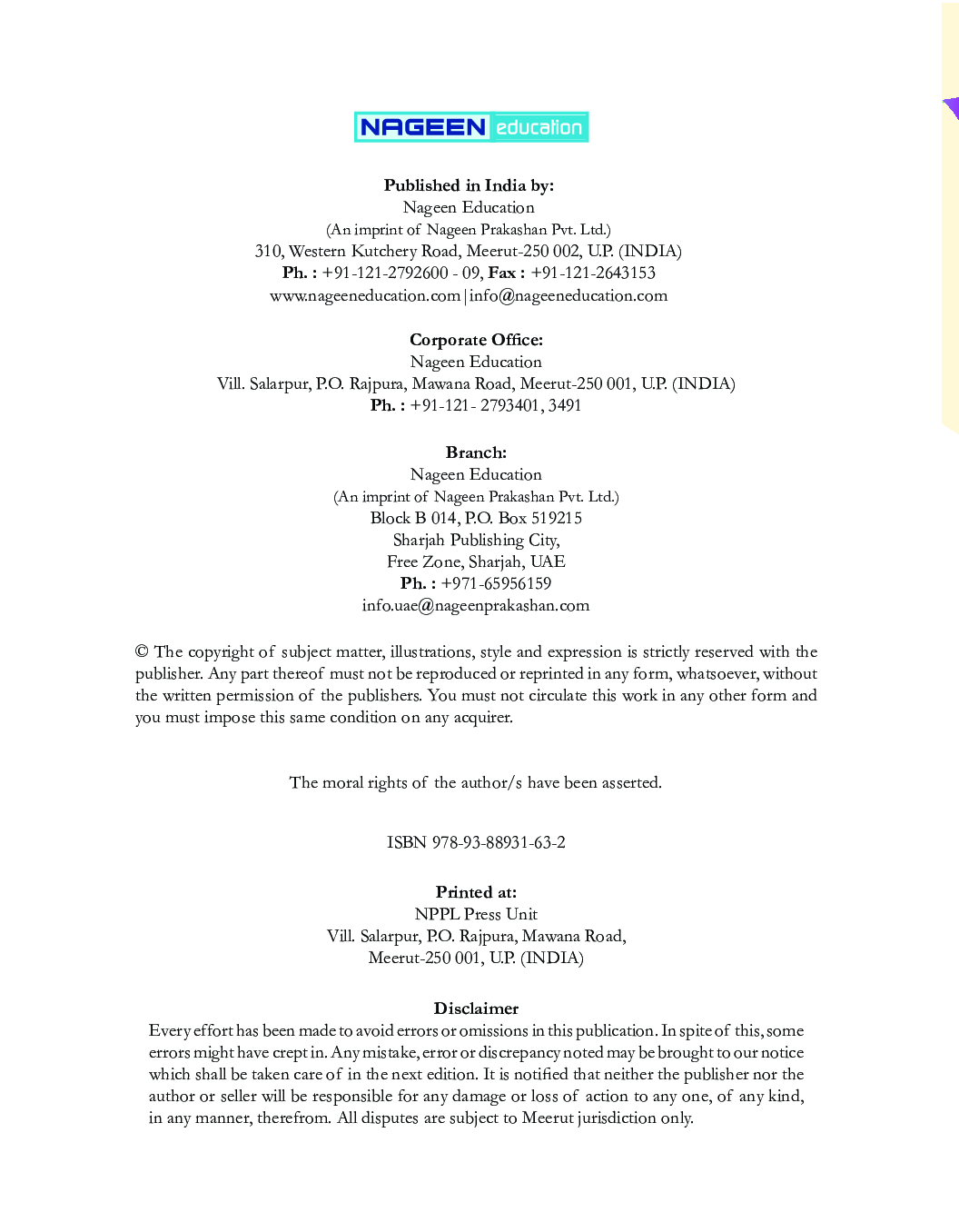 The Grammar Trail For Class - III - Page 3