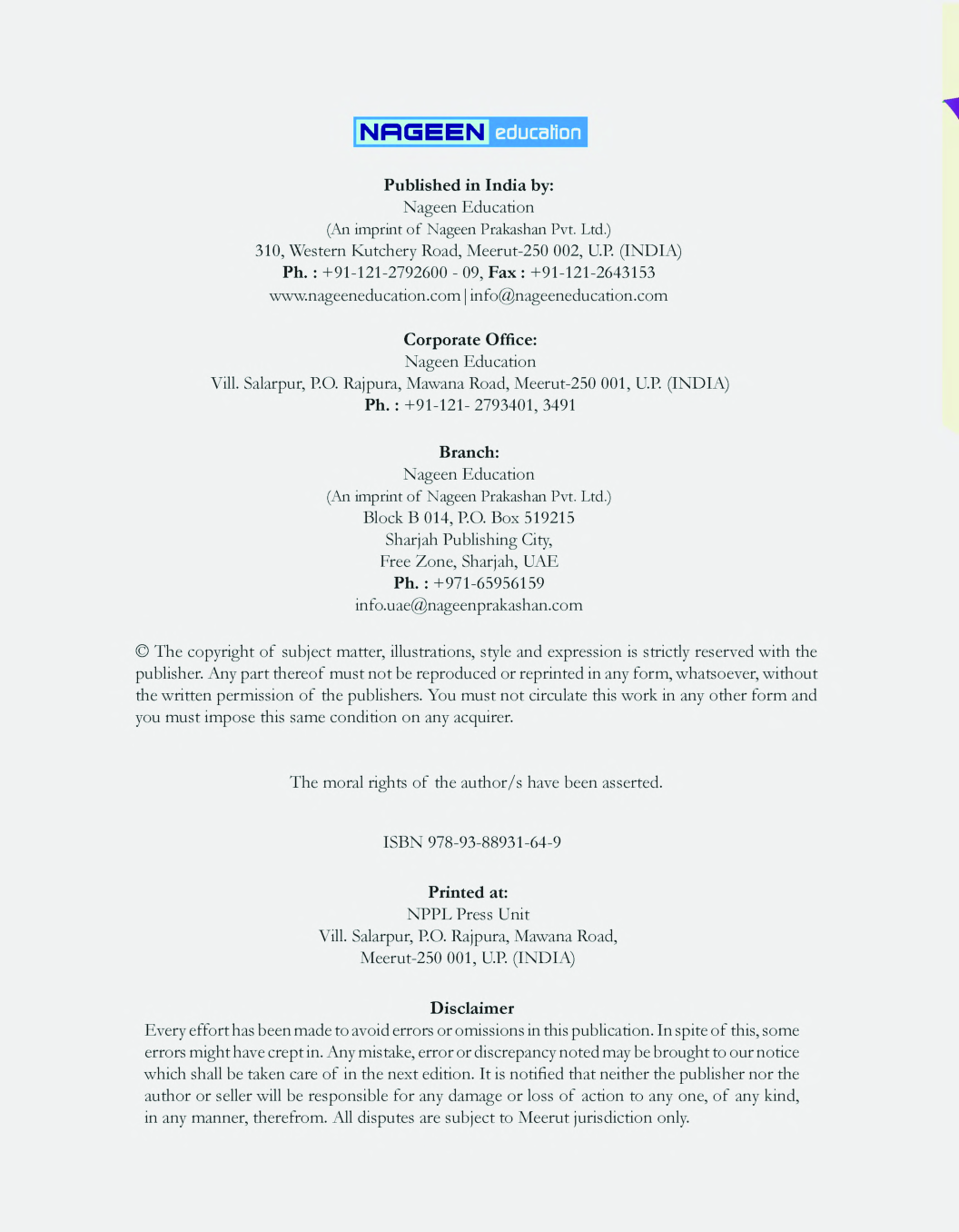 The Grammar Trail For Class - IV - Page 3