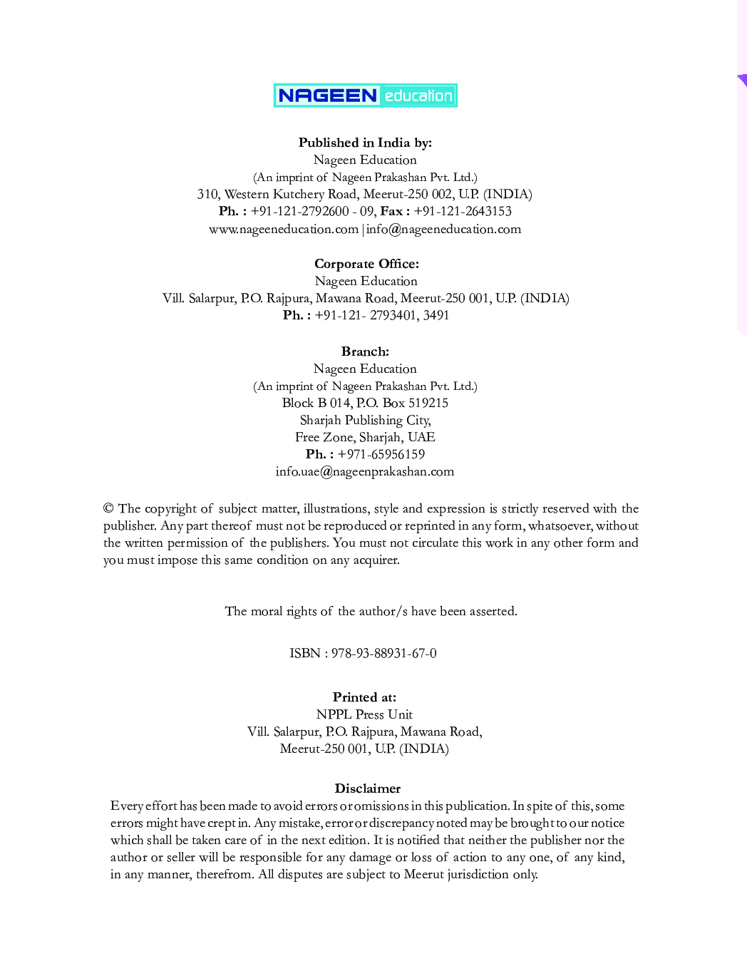 The Grammar Trail For Class - VII - Page 3