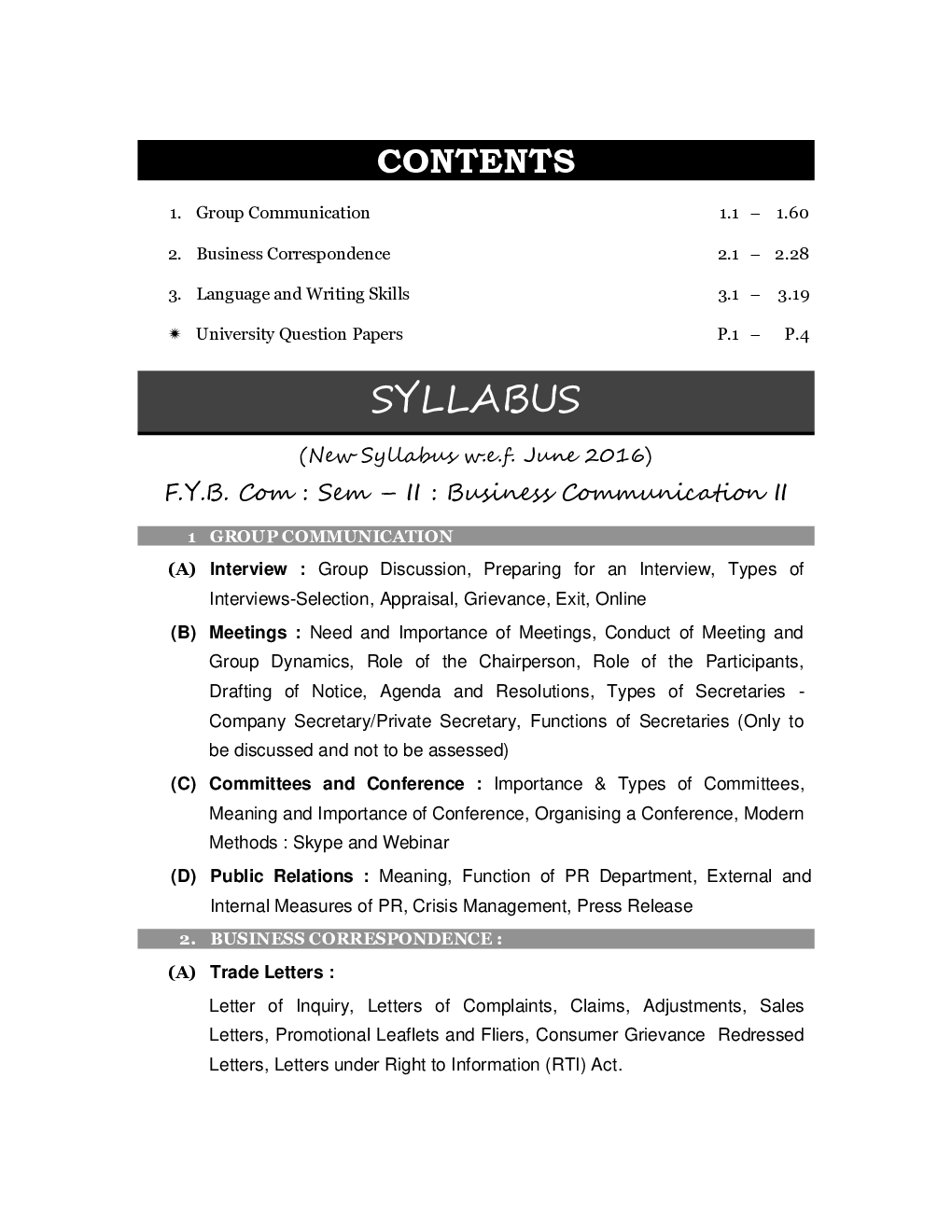 Business Communication II - Page 4