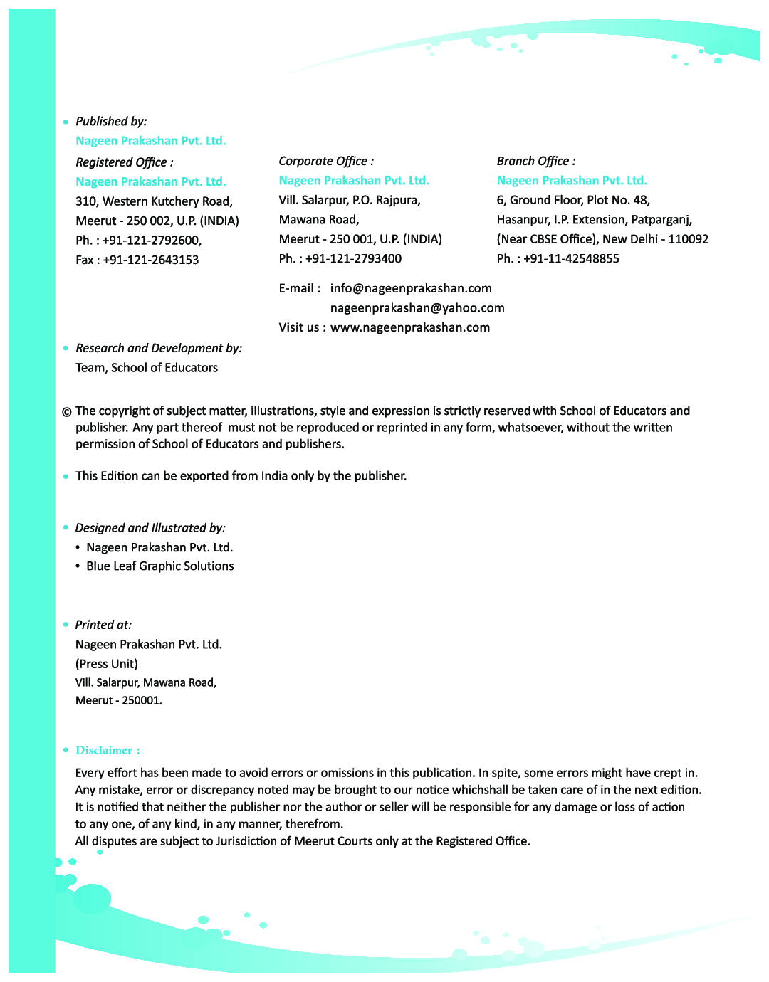 Nursery My Mathematics Recapitulation - Page 3