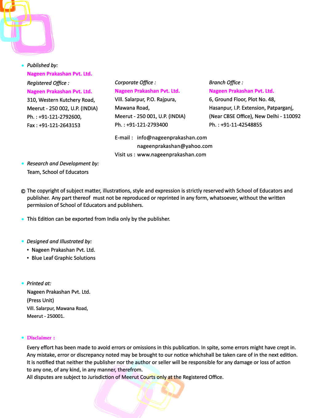 Pre-Primer English Workbook - Page 3