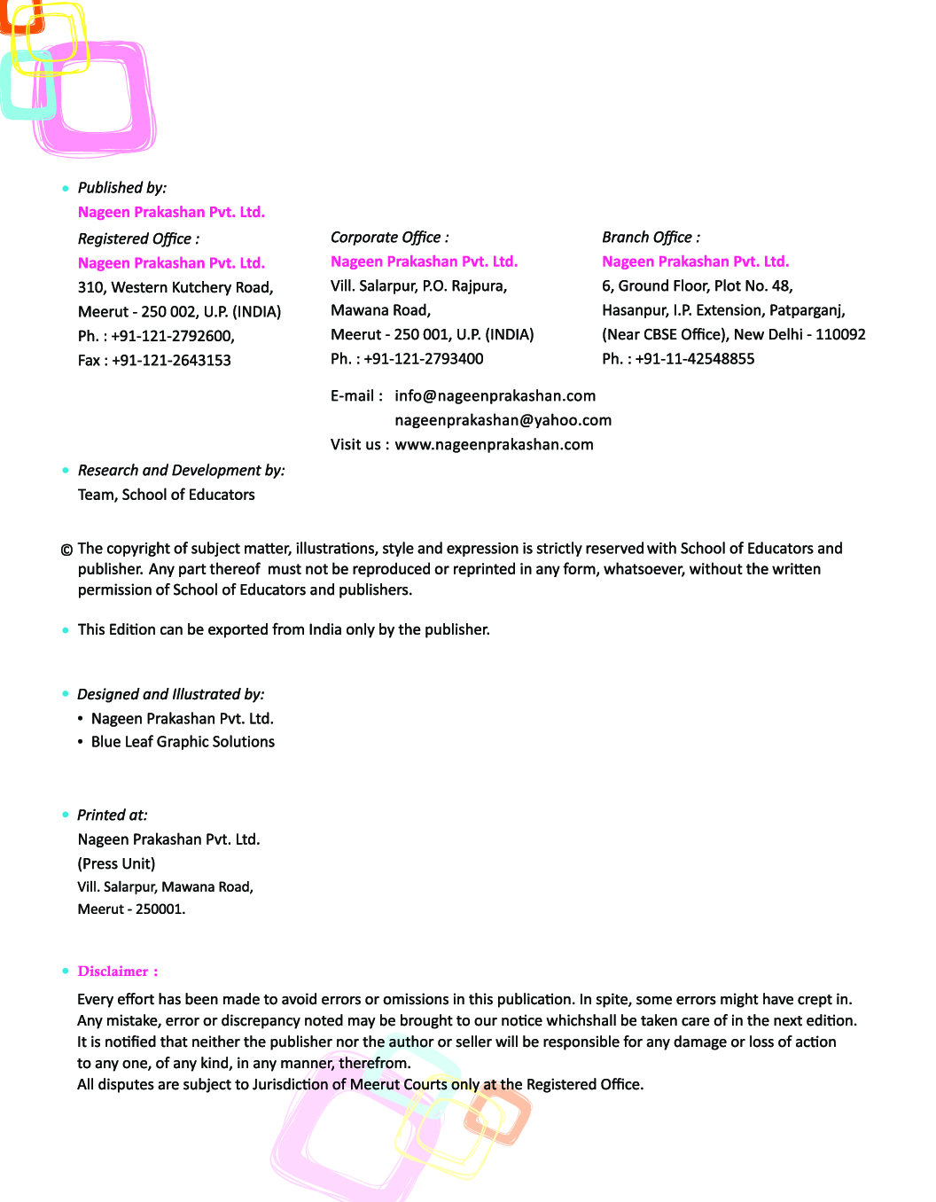 Pre-Primer My Mathematics Workbook - Page 3