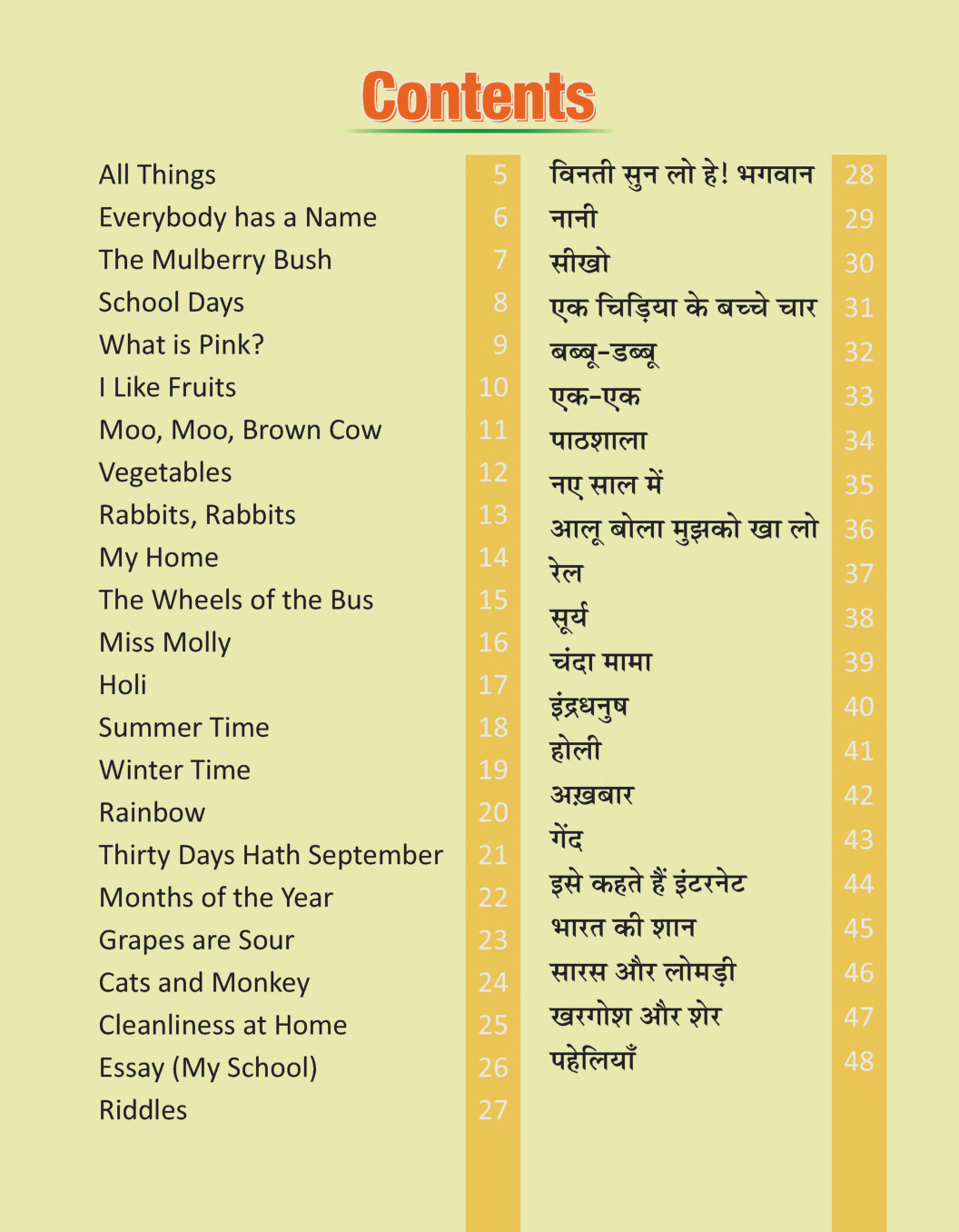 Pre-Nursery Rhymes With Activity C - Page 5