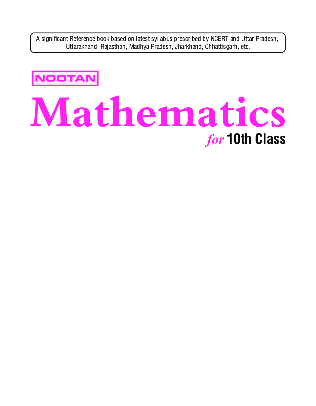 UP Board Mathematics For Class - X - Page 2