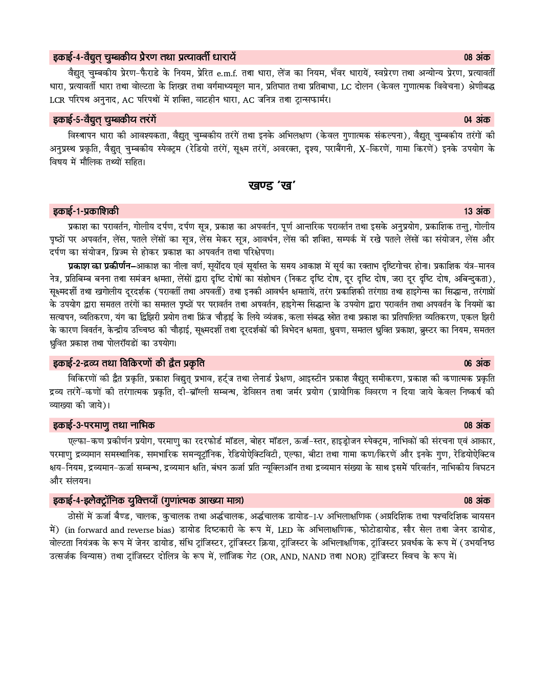 UP Board भौतिक विज्ञान Part-II For Class - XII - Page 5