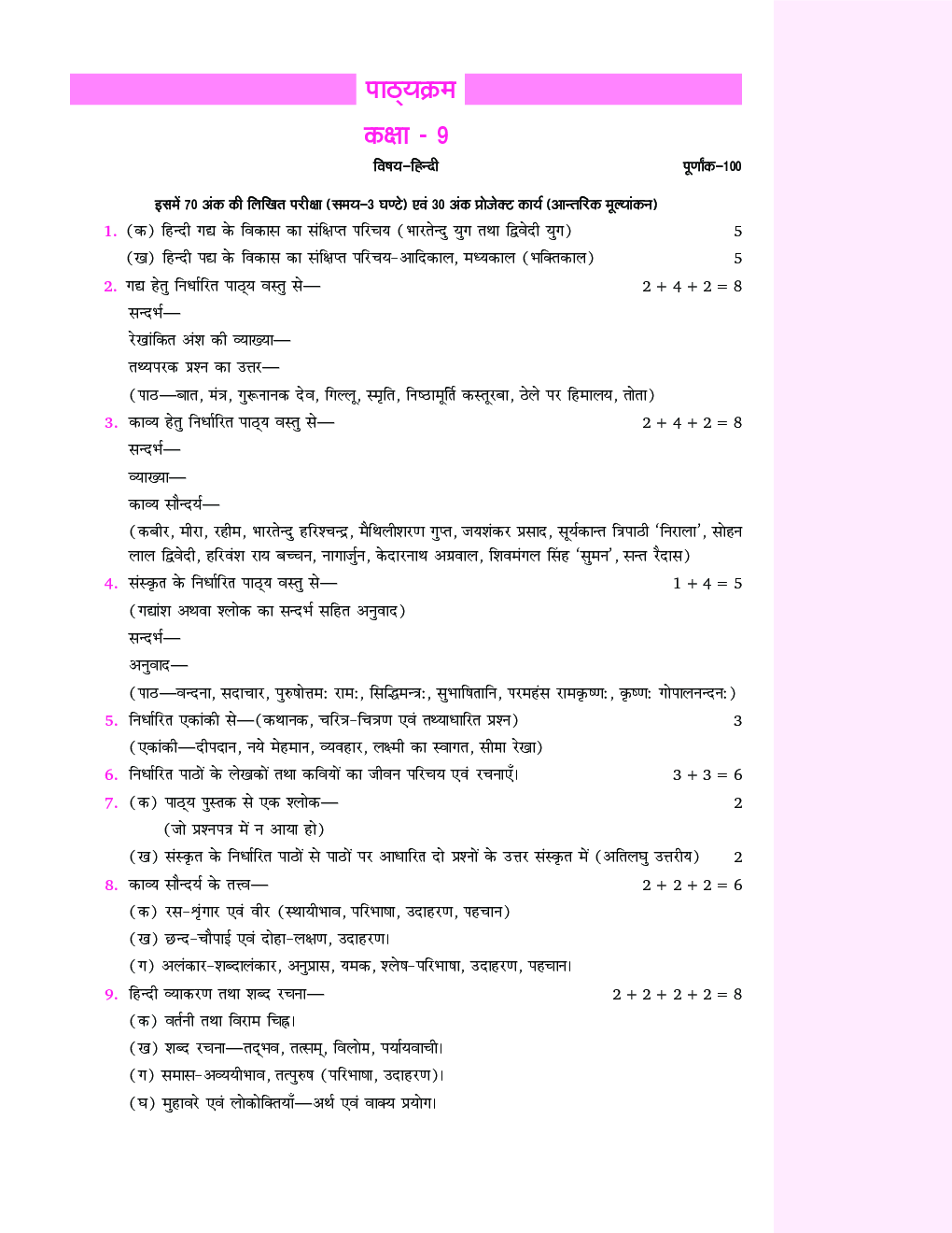 UP Board हिंदी For Class - IX - Page 5