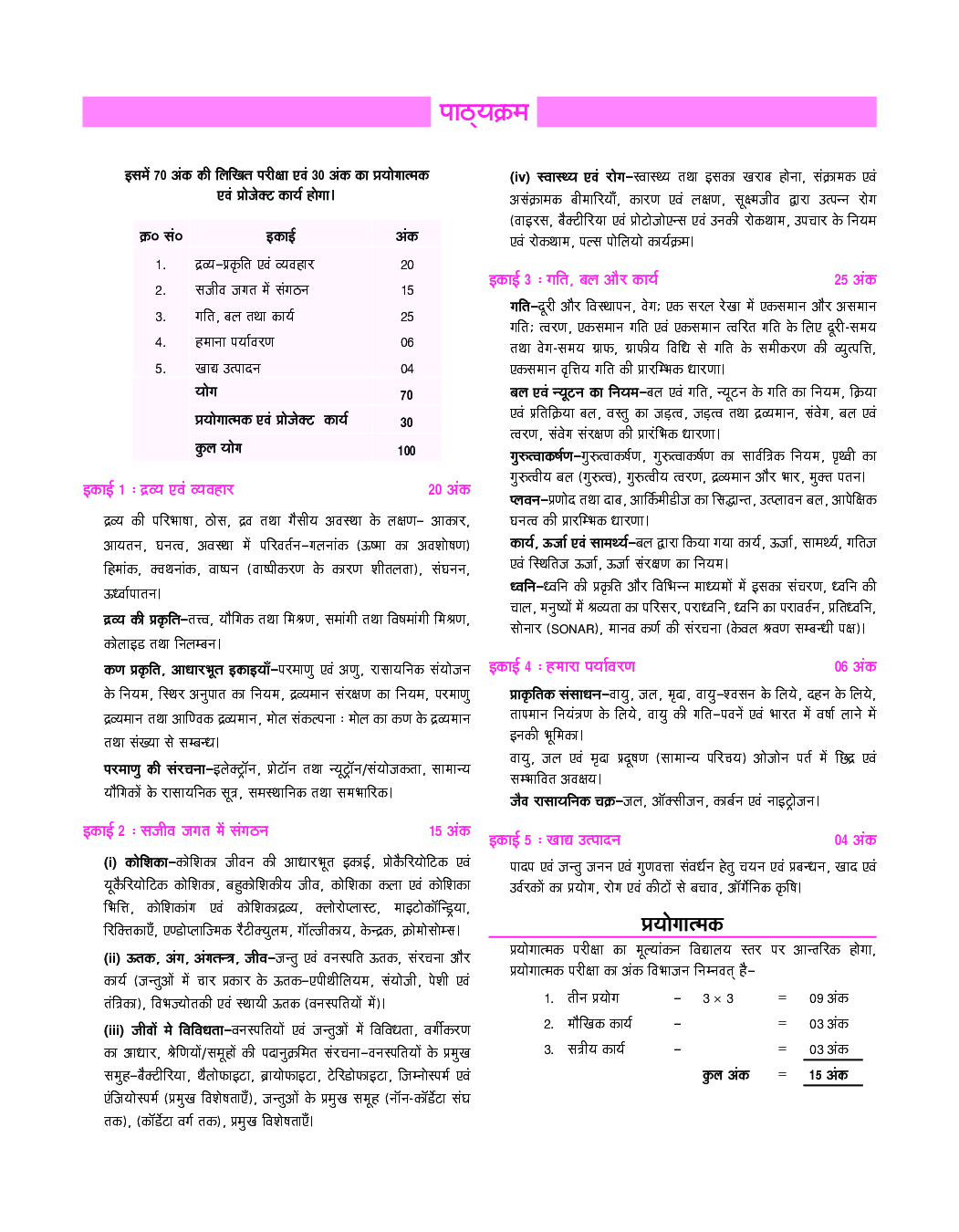 UP Board विज्ञान For Class - IX - Page 5