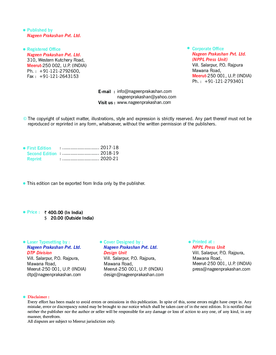 CBSE Mathematics For Class - IX - Page 3
