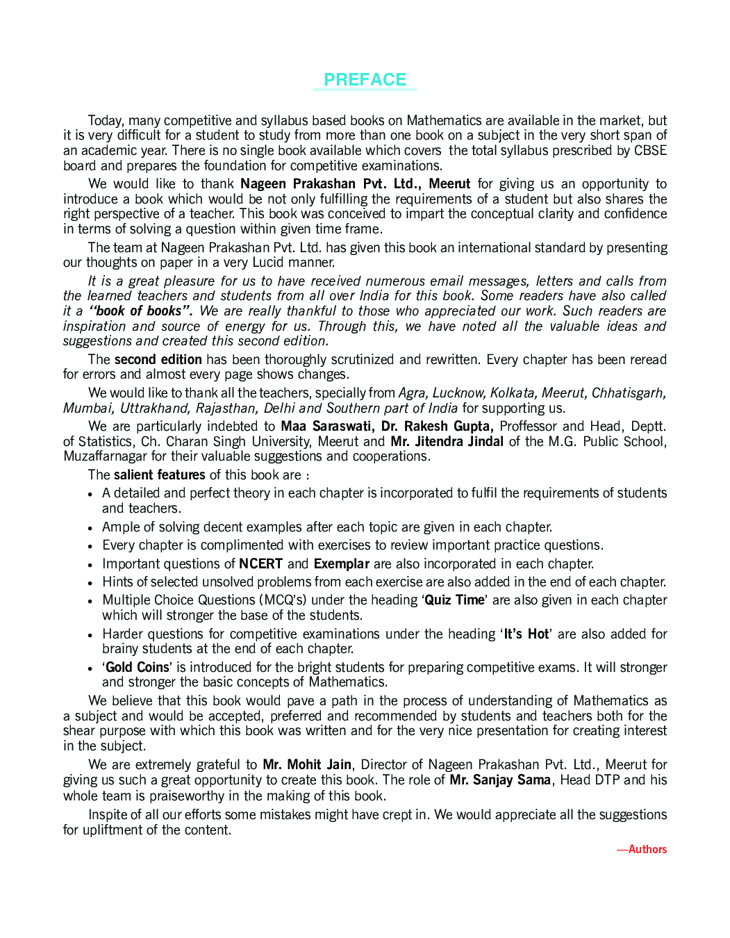 CBSE Mathematics For Class - X - Page 4