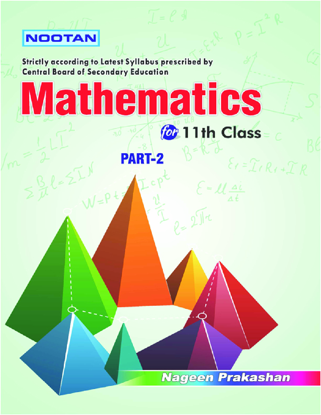 CBSE Mathematics Part-II For Class - XI - Page 1