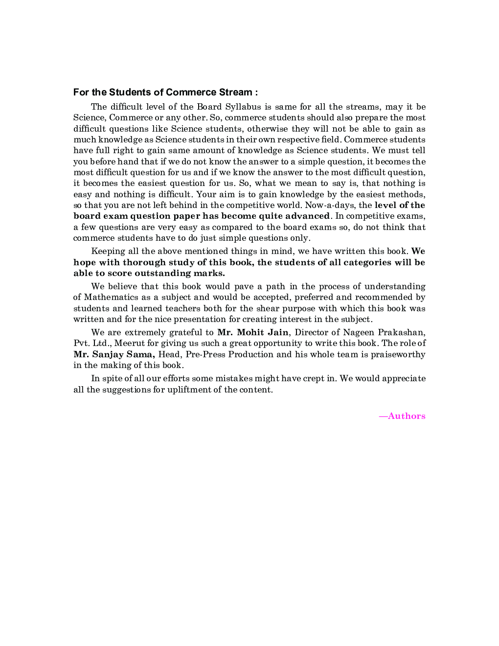 CBSE Mathematics Part-I For Class - XII - Page 5