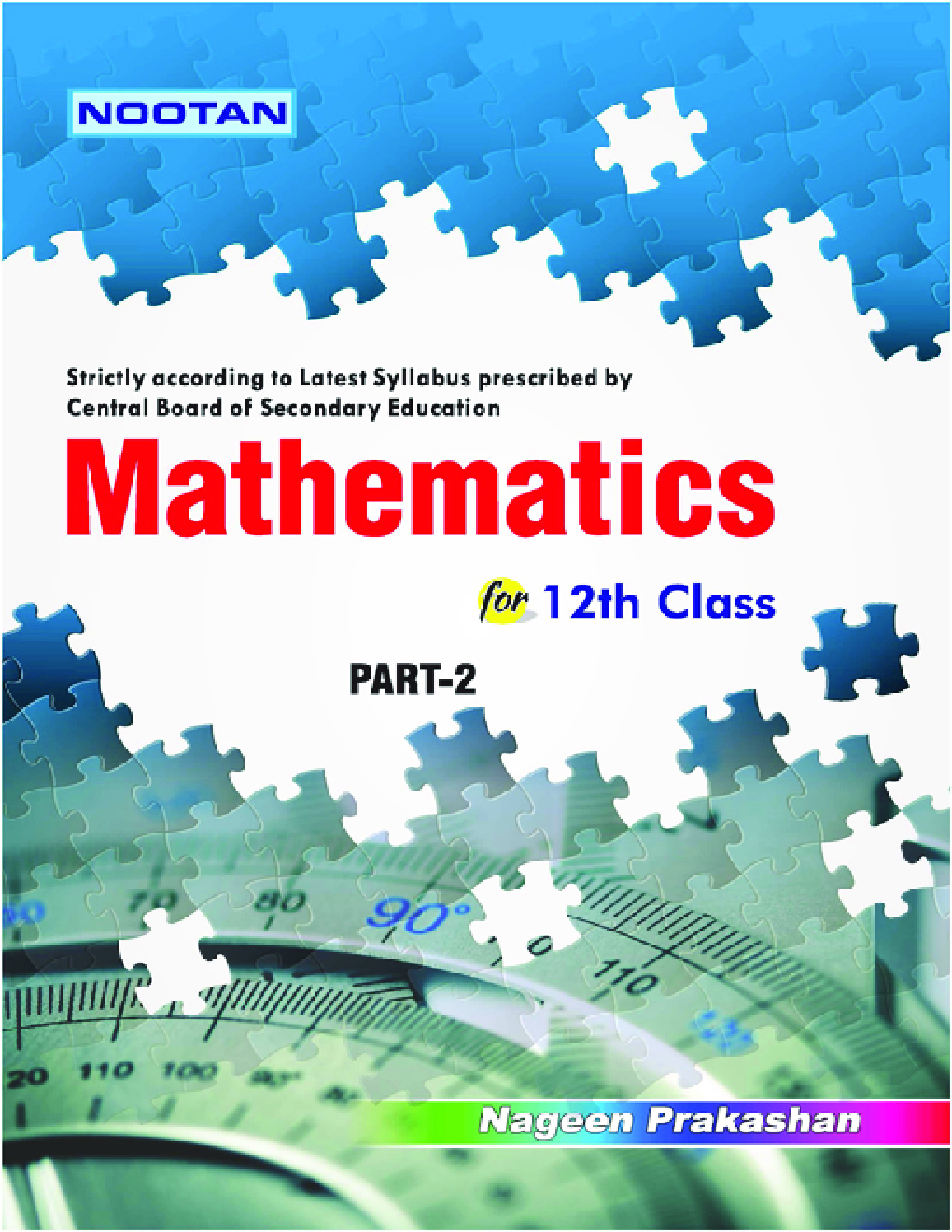 CBSE Mathematics Part-II For Class - XII - Page 1
