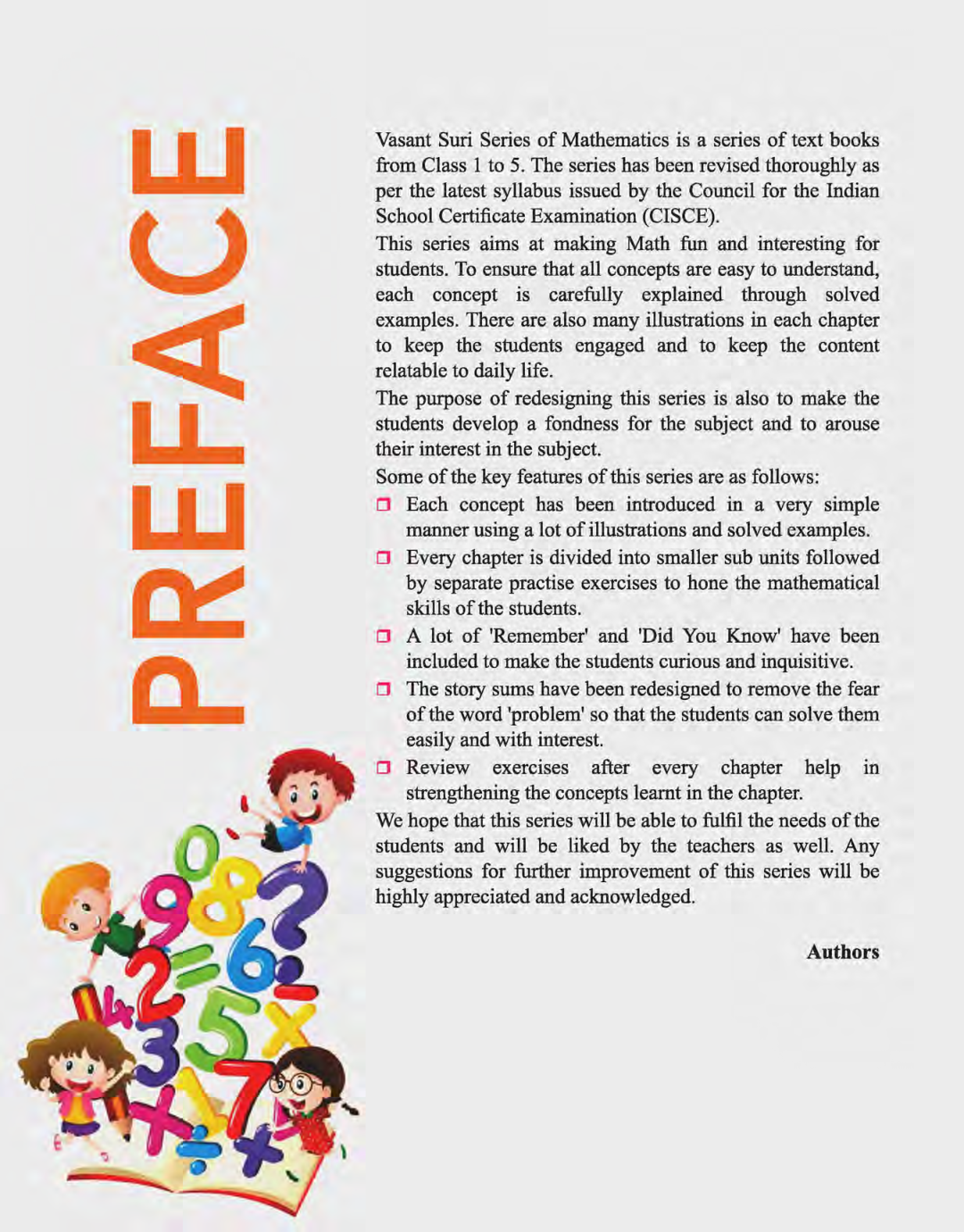 ICSE Mathematics For Class - V - Page 4