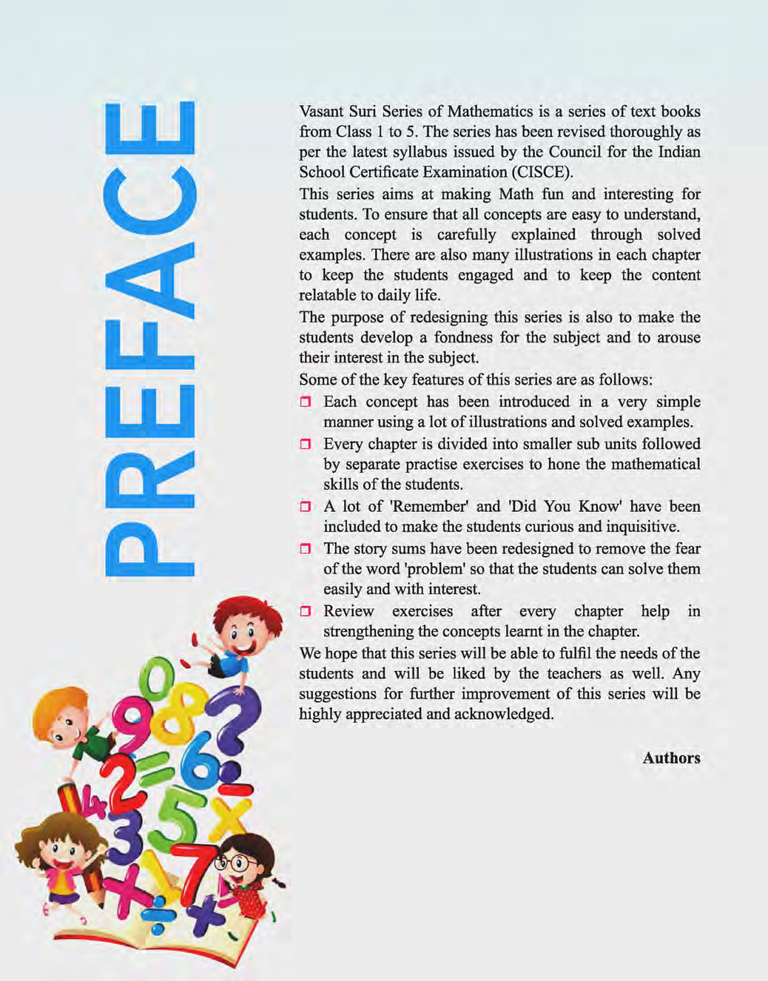 ICSE Mathematics For Class - I - Page 4