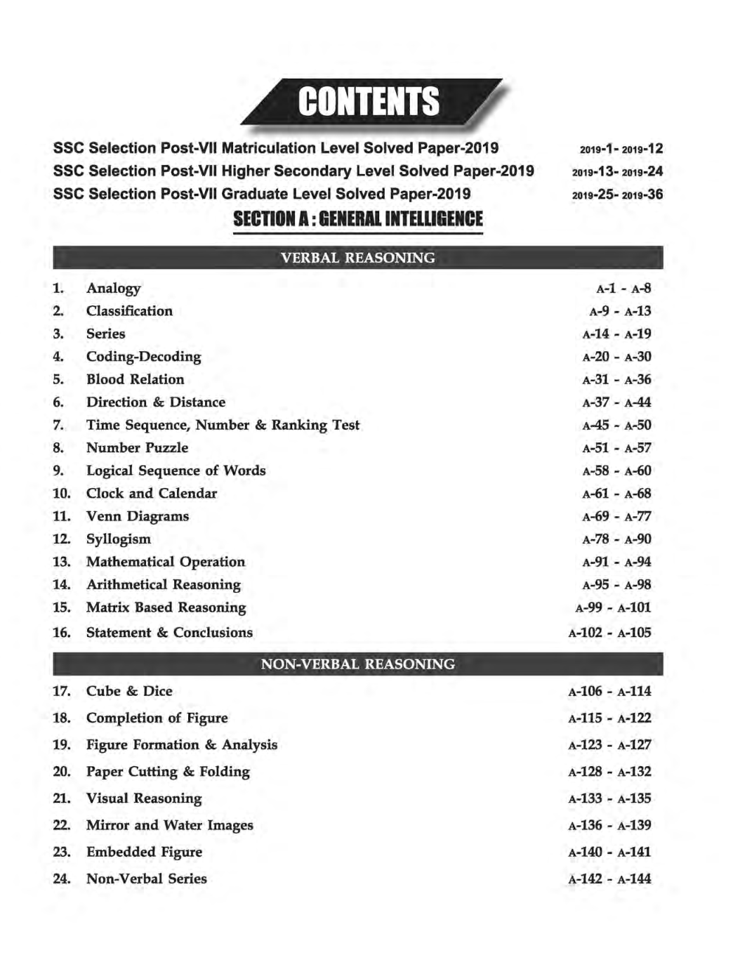 SSC Selection Posts Phase VIII Recruitment Exam 2020 Guide For Graduation, 10+2 (Higher Secondary) And Matriculation level - Page 4