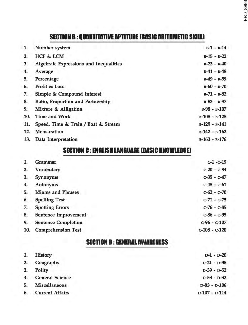 SSC Selection Posts Phase VIII Recruitment Exam 2020 Guide For Graduation, 10+2 (Higher Secondary) And Matriculation level - Page 5
