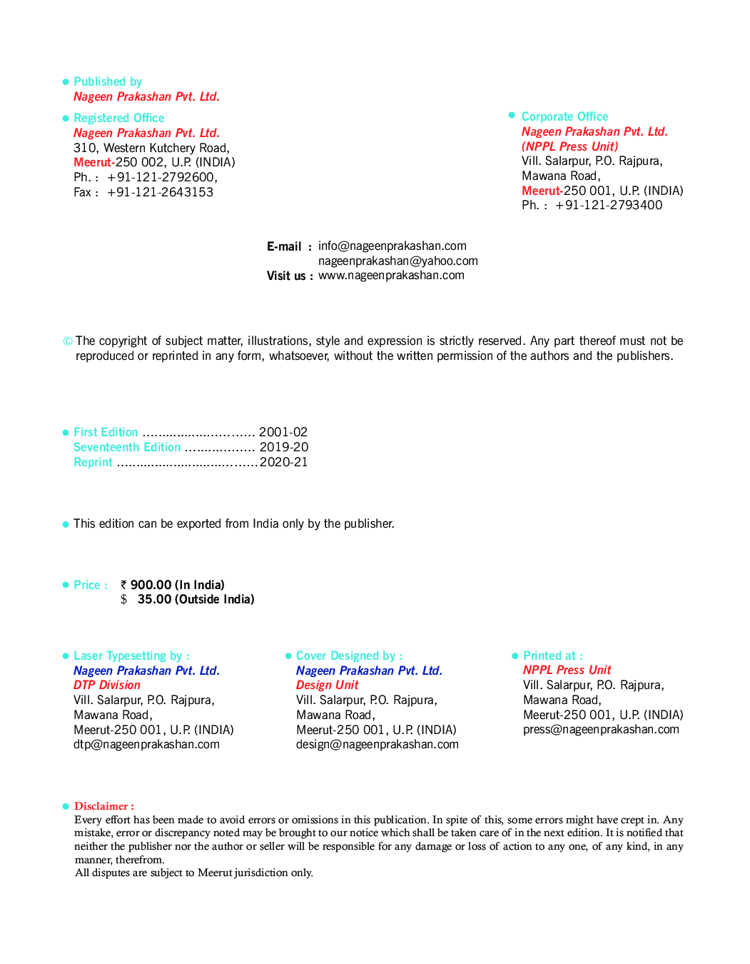 CBSE Physics For Class - XI - Page 5