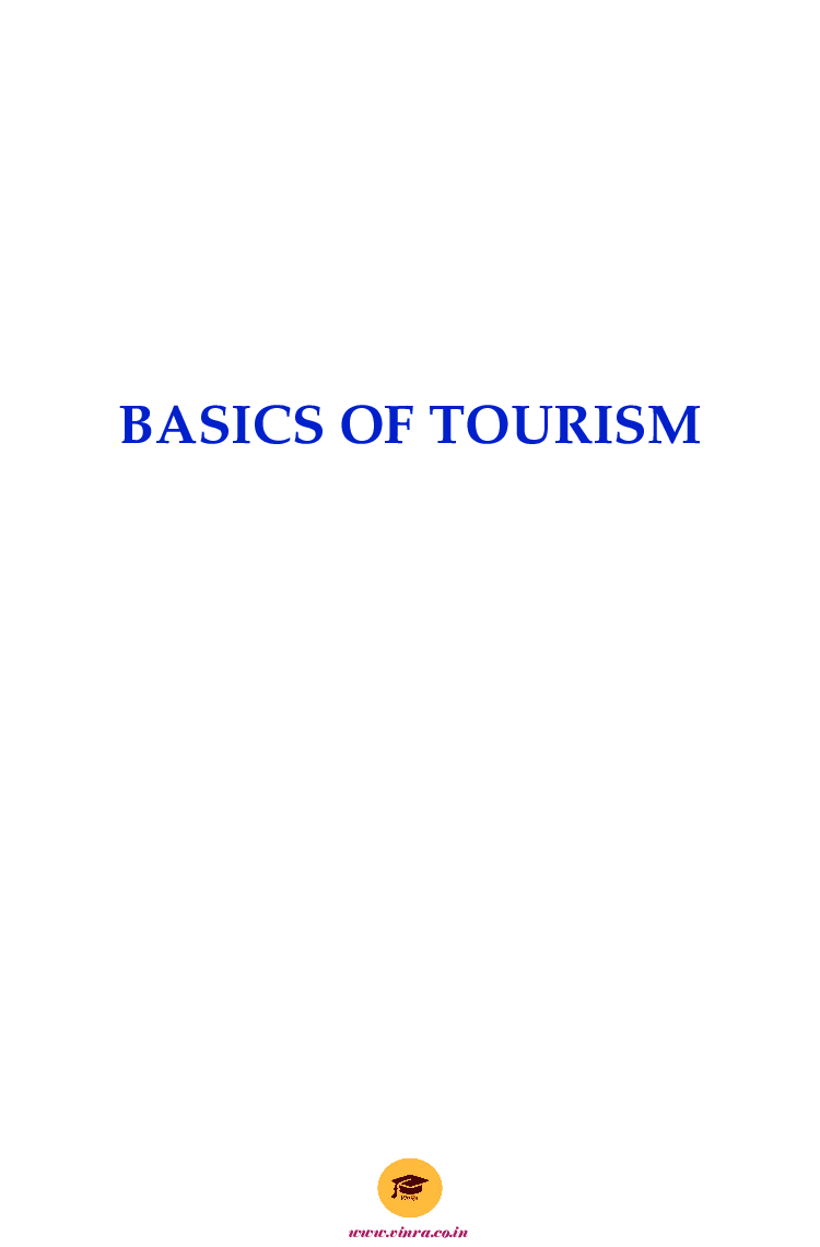Basics Of Tourism - Page 2