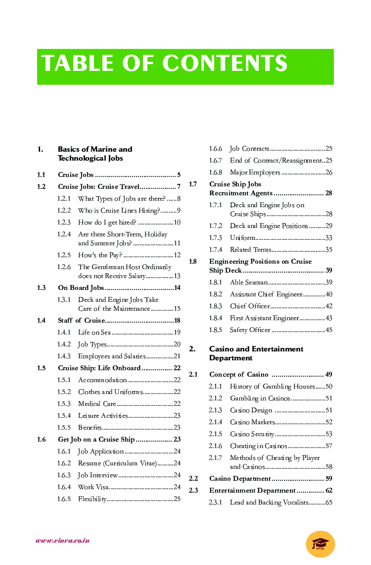 Career And Working On Cruise - Page 4