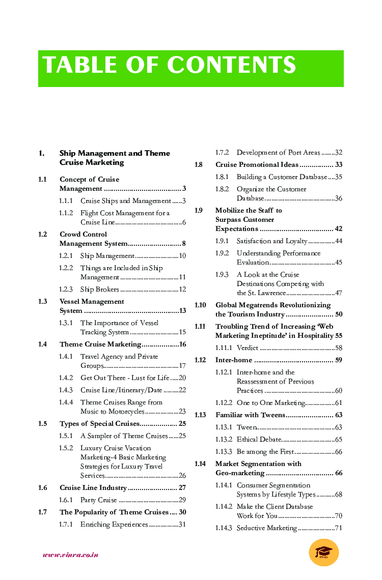 Cruise Marketing And Management - Page 4