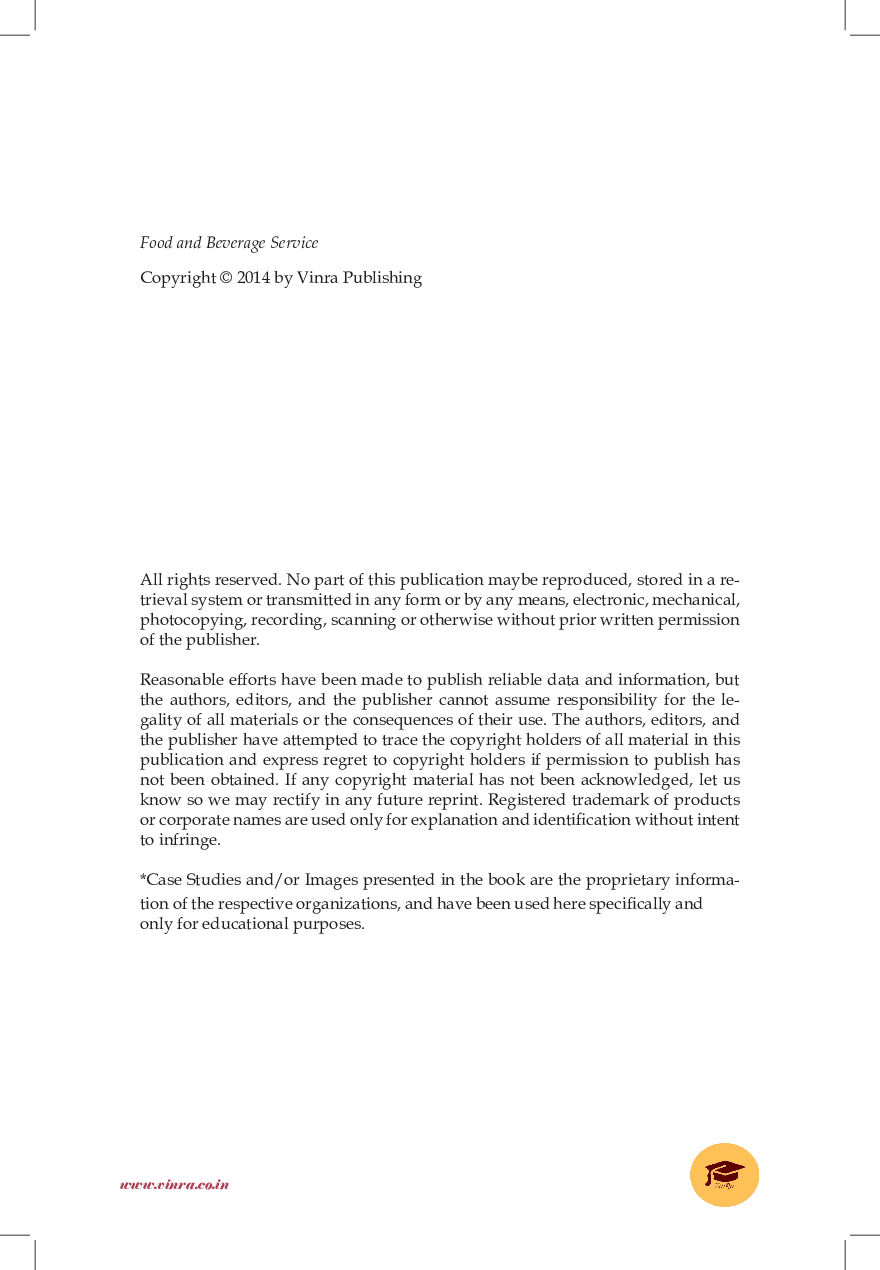 Food And Beverage Service - Page 3