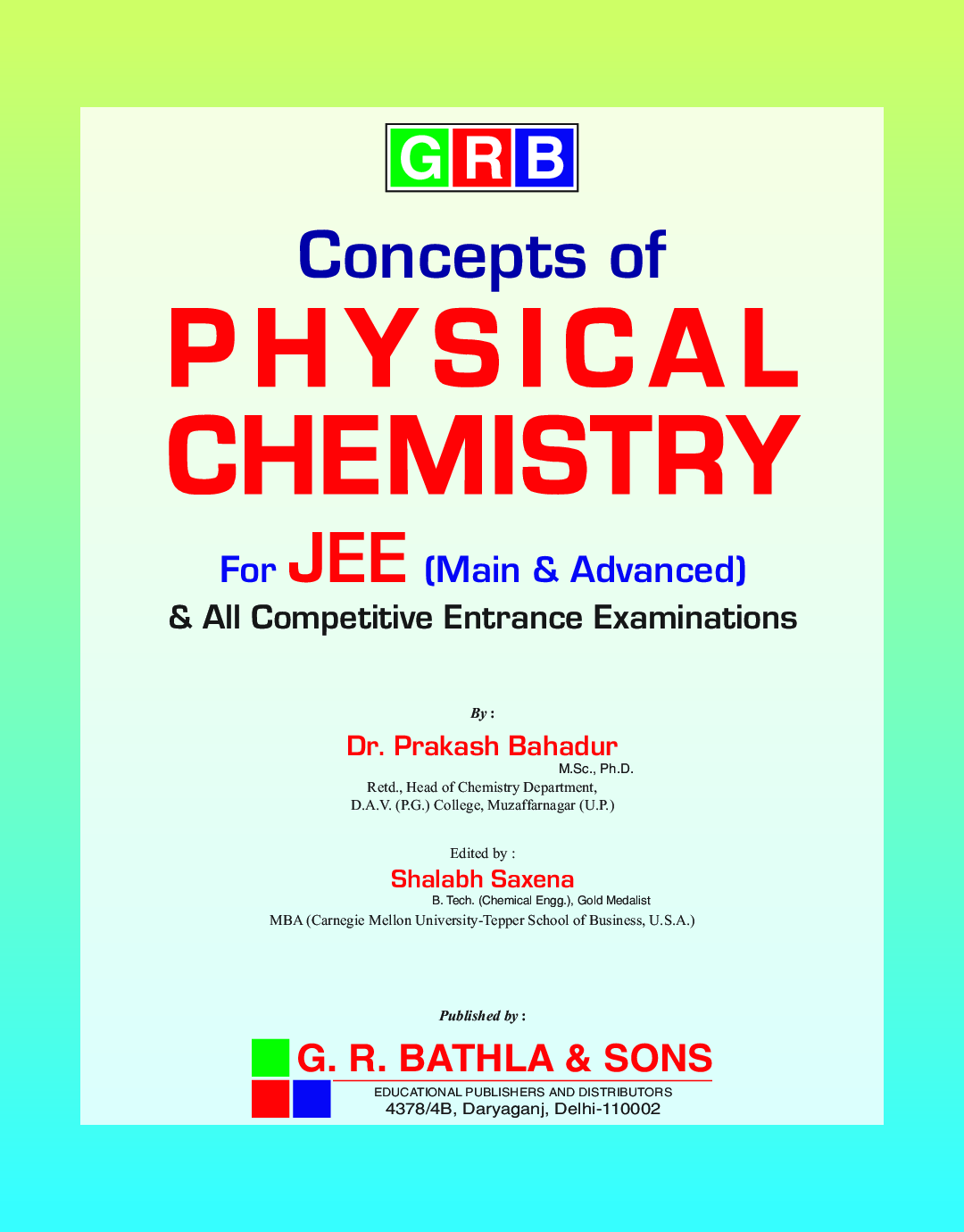 Concepts Of Physical Chemistry For JEE (Mains & Advanced) - Page 2