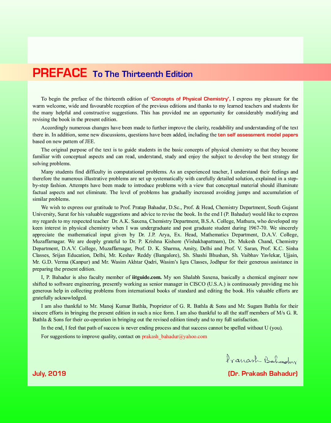 Concepts Of Physical Chemistry For JEE (Mains & Advanced) - Page 4