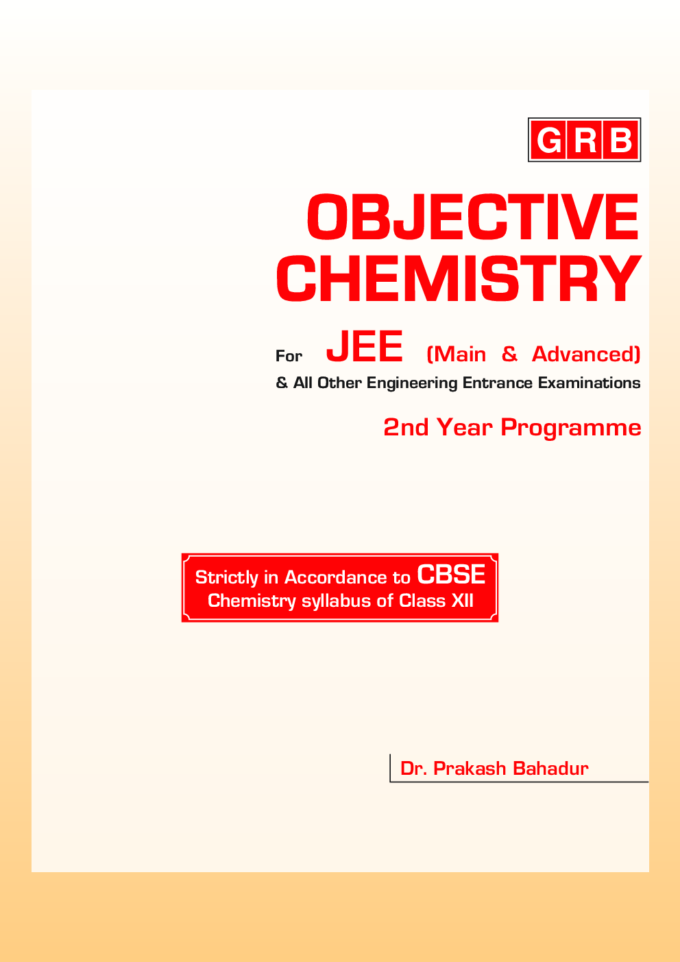 Objective Chemistry 2nd Year Programme For JEE (Mains & Advanced) - Page 2