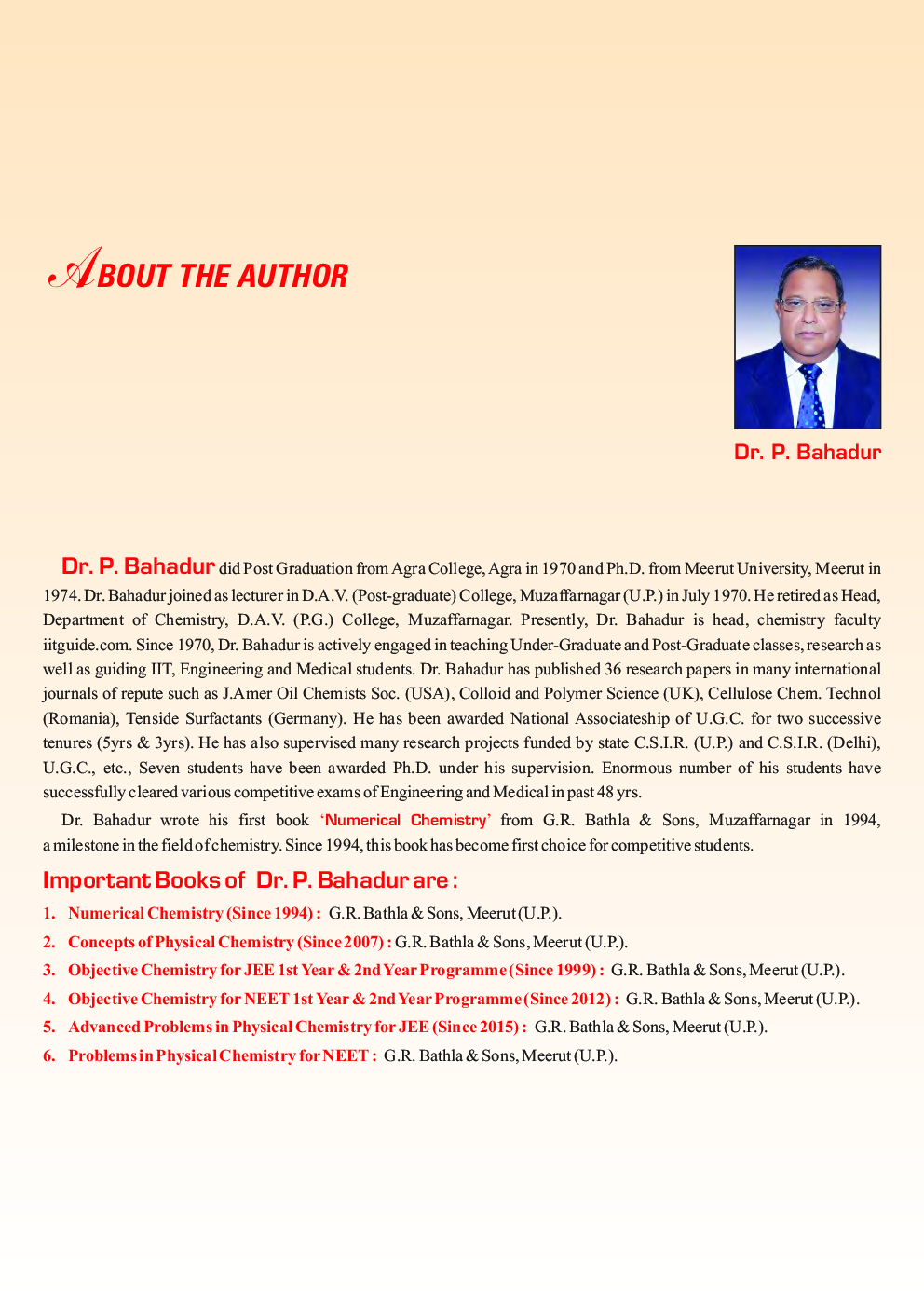 Objective Chemistry For NEET, AIIMS & JIPMER - Page 3