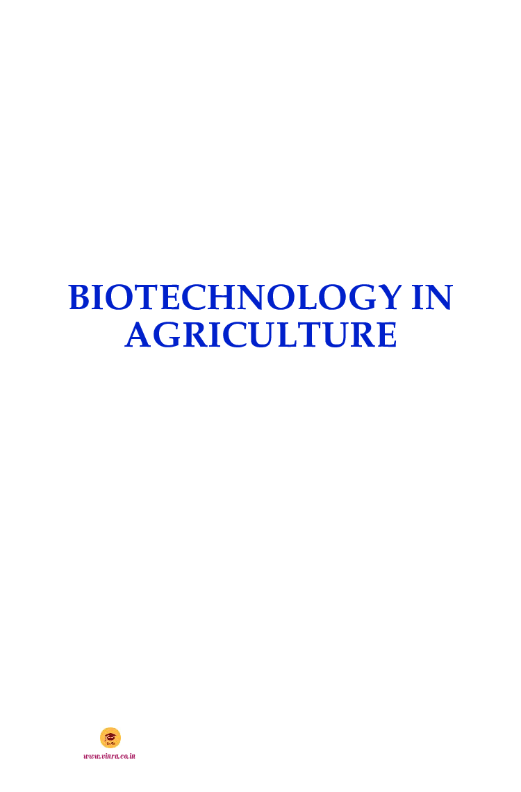 Biotechnology In Agriculture - Page 2